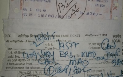 Sleeping on Overnight Transport in India